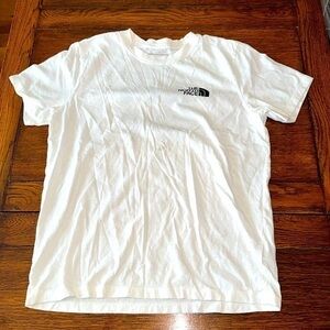 The North Face white and black short sleeve T-shirt size M